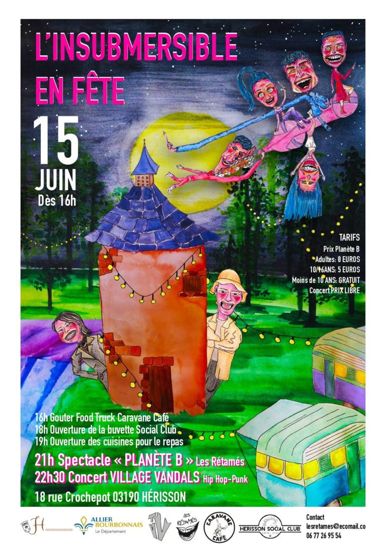 Théâtre les Rétamés + concert Village Vandals !!!