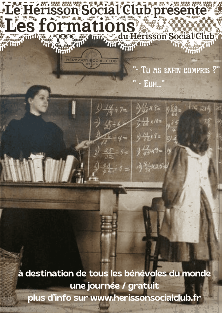 formation « mobilisation des bénévoles » et « gouvernance partagée »