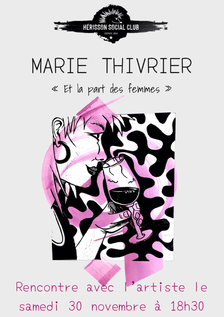 vernissage expo Marie Thivrier !