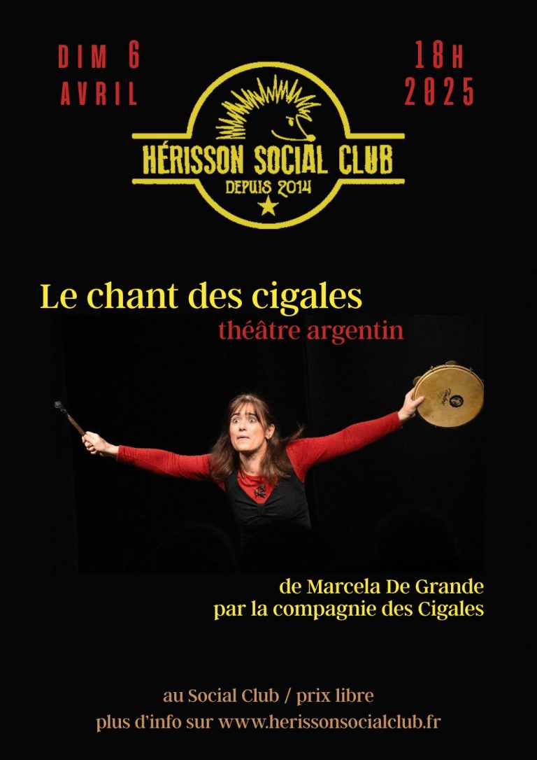 théâtre argentin – « le chant des cigales »
