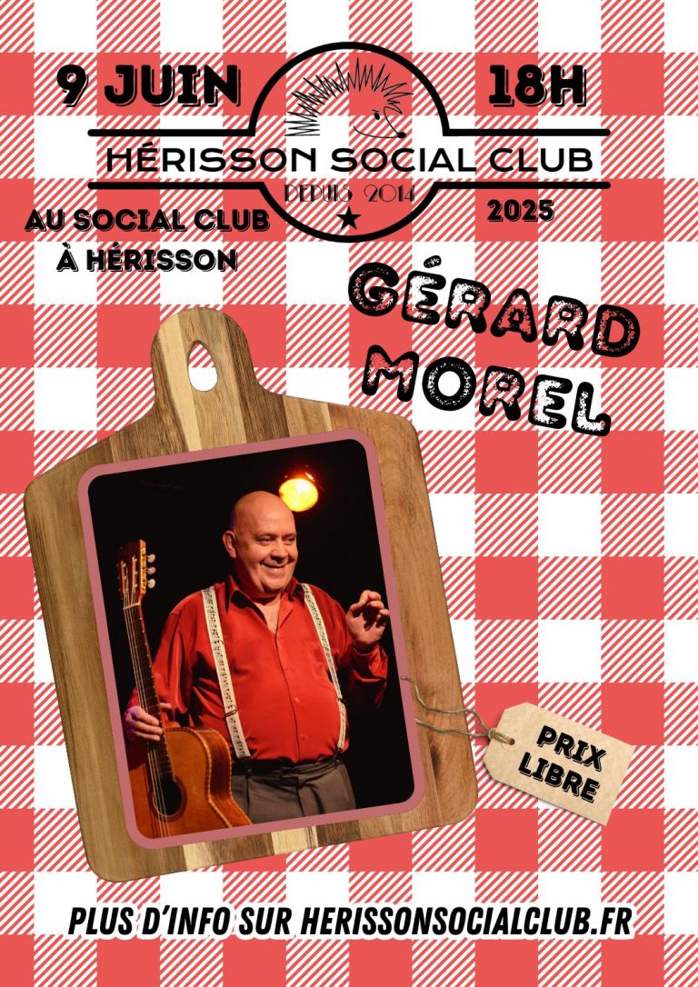 concert de Gérard Morel !