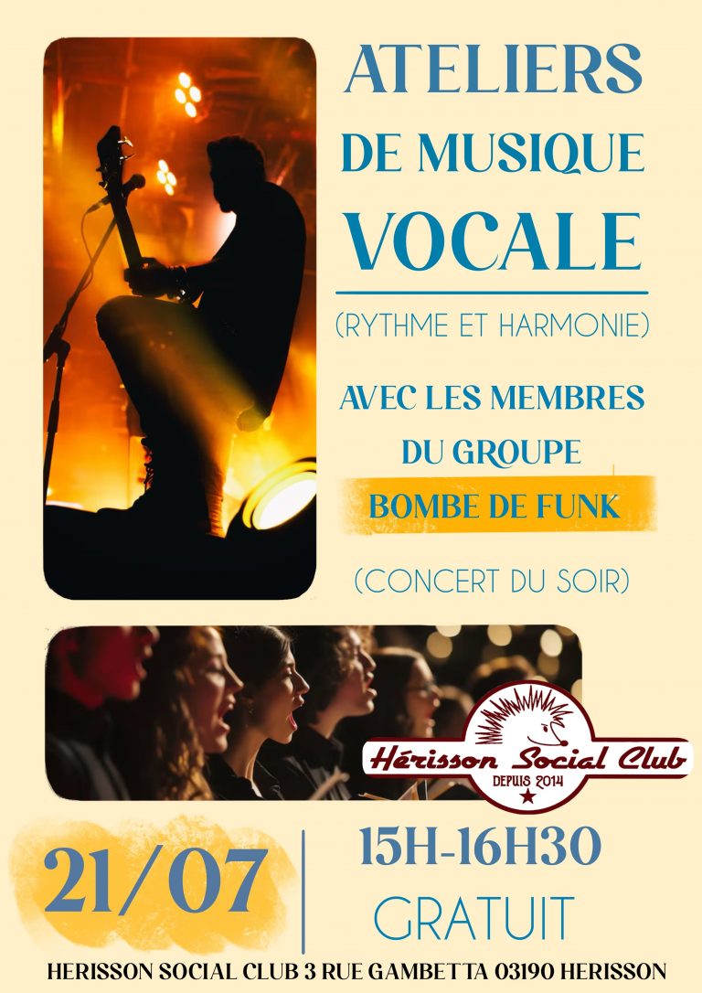 Ateliers de Musique Vocale : Rythme et Harmonie
