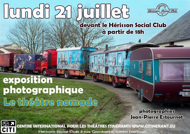 expo éphémère – le théâtre itinérant !