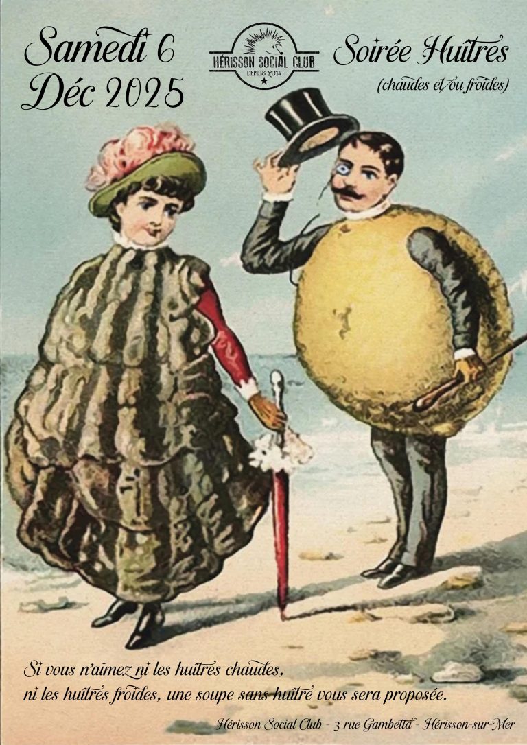 soirée huîtres !