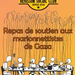repas en soutien aux marionnettistes de Gaza