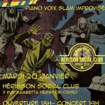 Soirée TomaWax (piano voix slam impro)