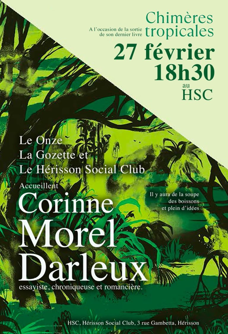 rencontre avec Corinne Morel Darleux