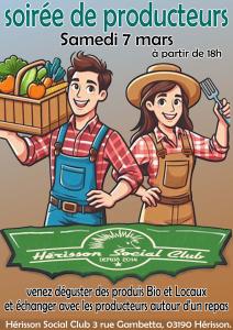 Soirée producteur-ices !