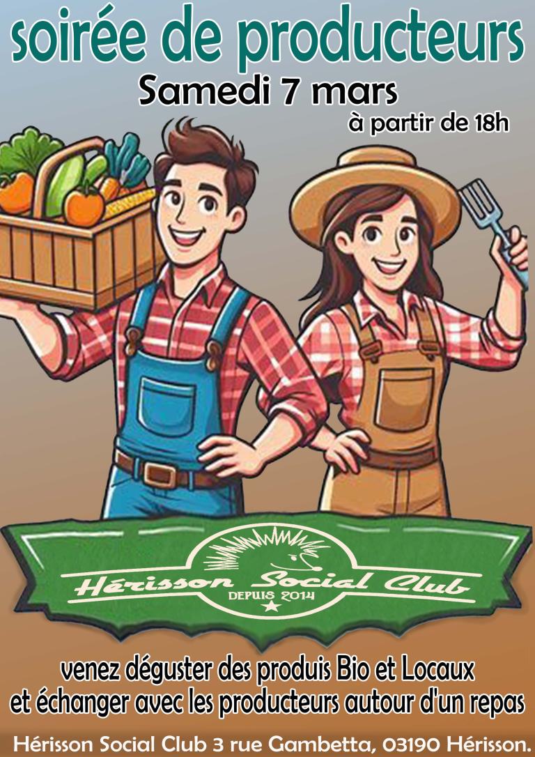 Soirée producteur-ices !