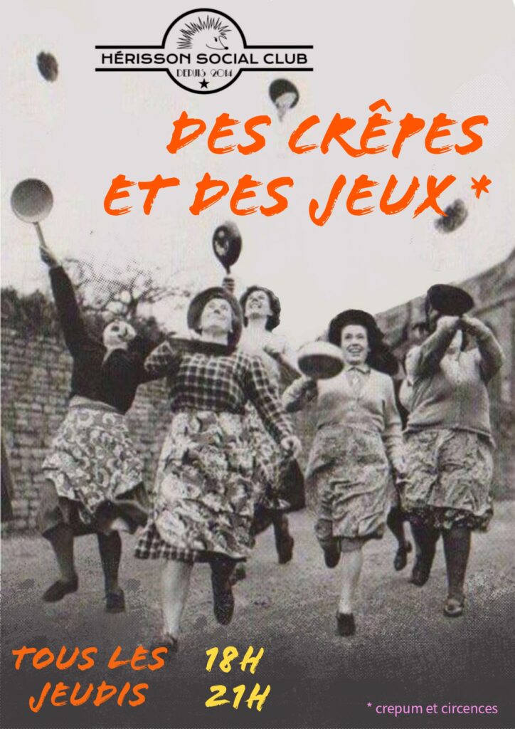 les jeudis jeux + galettes