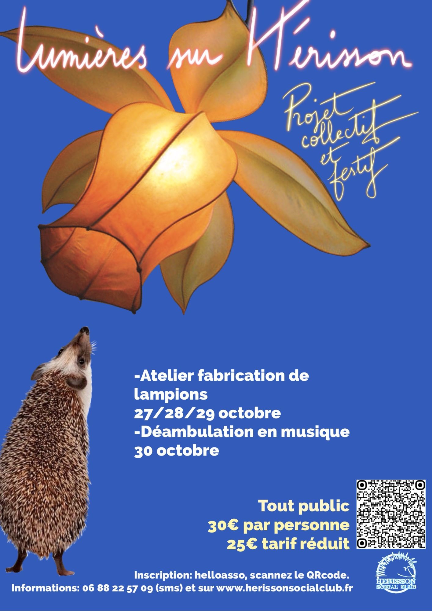 atelier et déambulation lumineuse et musicale !