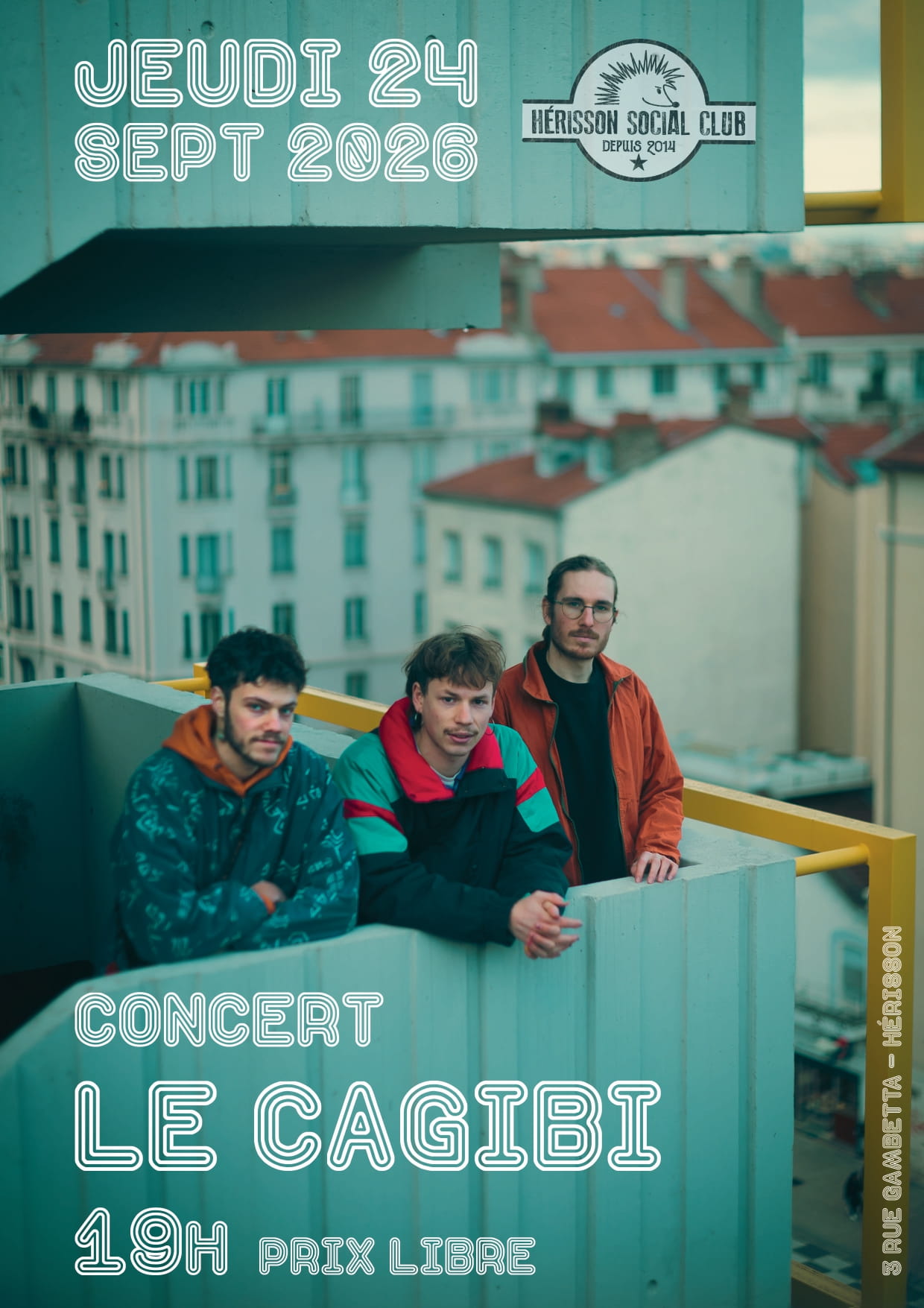 concert le cagibi ! hip hop !