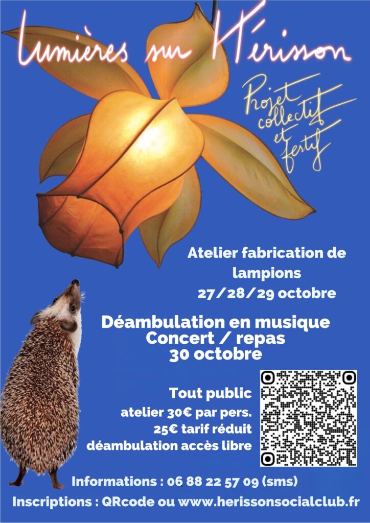 atelier et déambulation lumineuse et musicale !