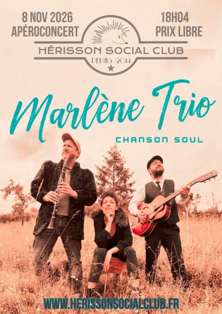 apéro-concert Marlène Trio !