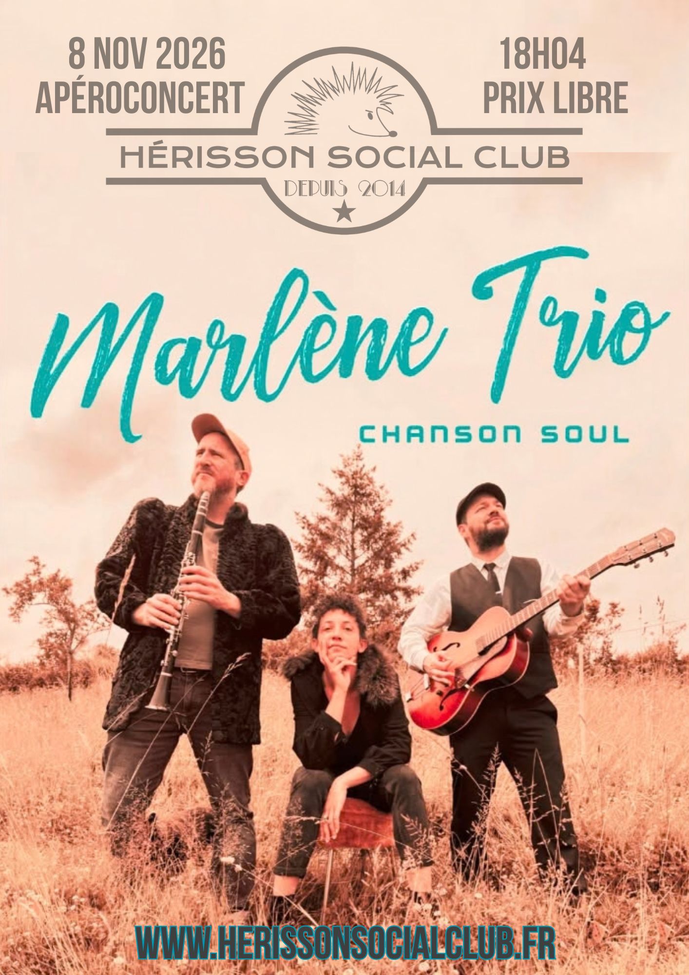 apéro-concert Marlène Trio !