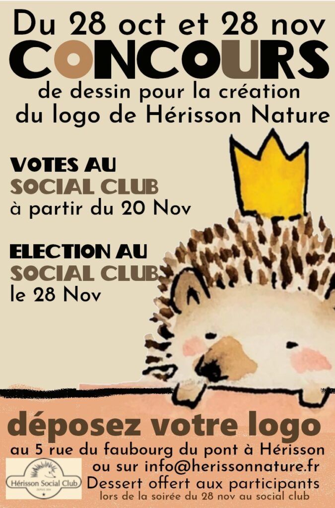 concours et soirée Hérisson Nature
