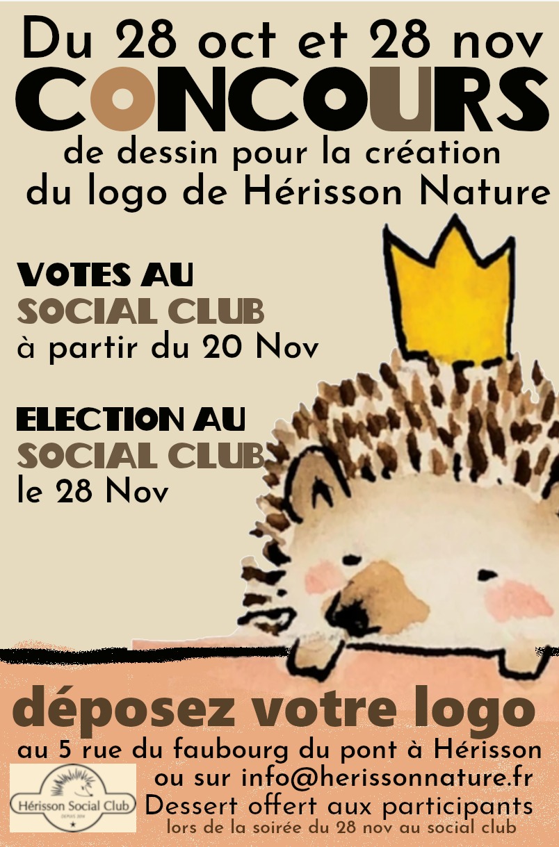 concours et soirée Hérisson Nature