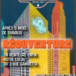 La réouverture !!!!!!!!! La fête !!!